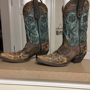 Dan Post Boots women’s size 7 slightly worn great shape